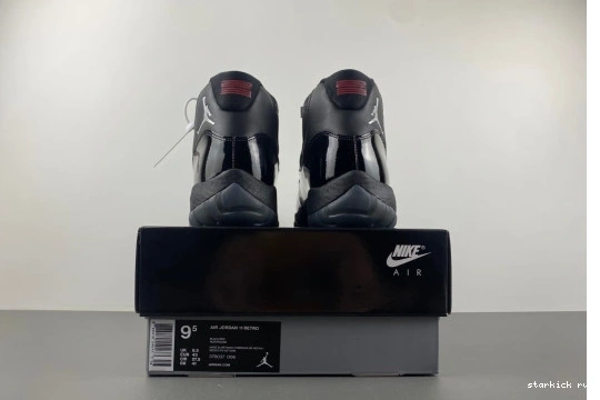 black  Retro 378037-006 378037-0006 11 Air Jordan 1110